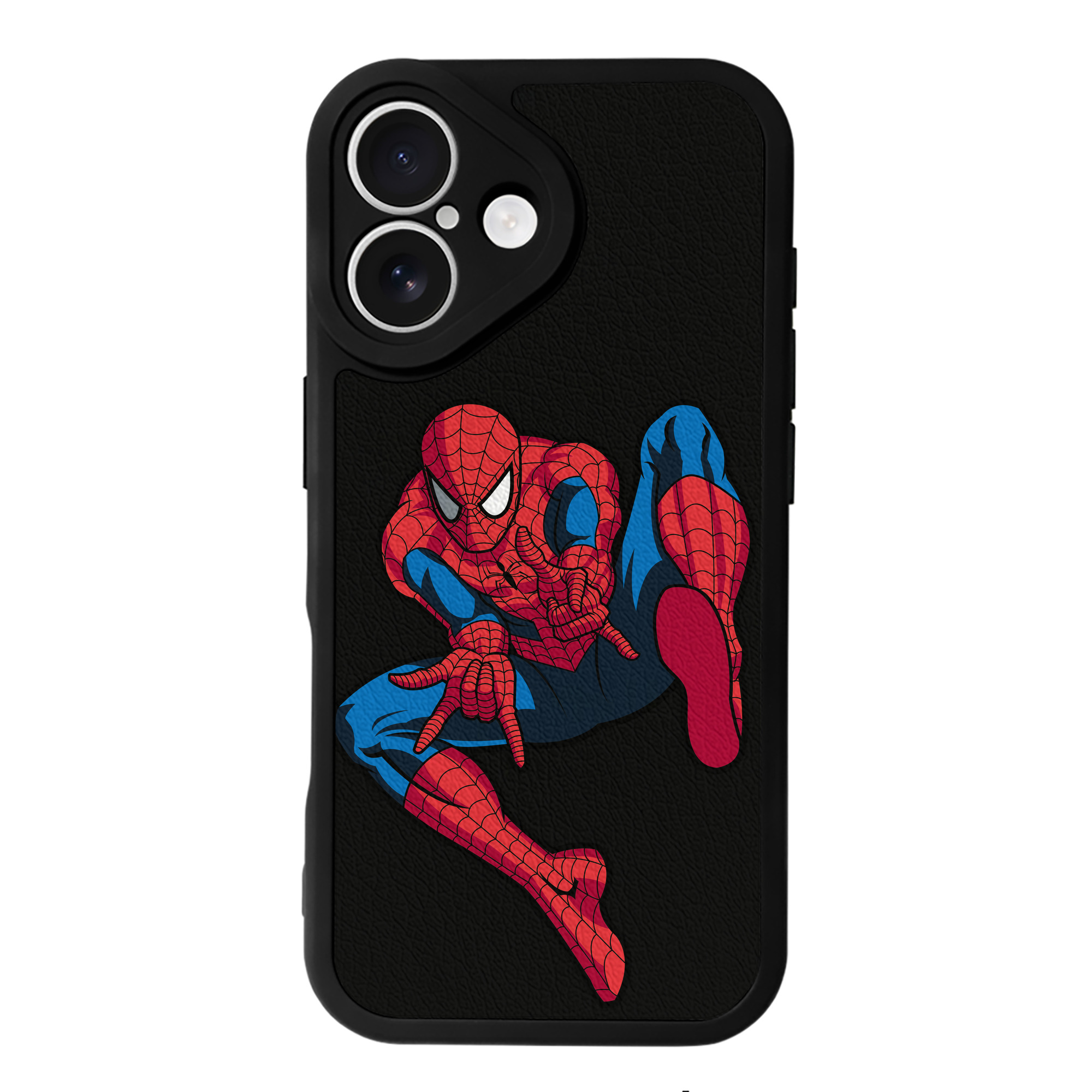 （画像用） アベンジャーズ The Avengers 【iPhone 16シリーズ対応】シリコンスマホケース（レザー調） 材質：シリコン